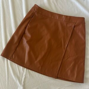 Target Faux Leather Skirt
